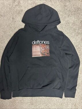 Deftones Official 2025 Tour Black Hoodie
